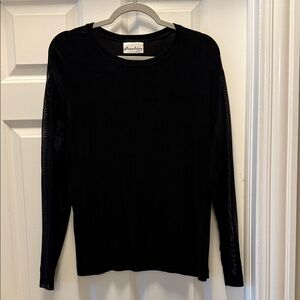 Chico's Black Long Sleeve Top